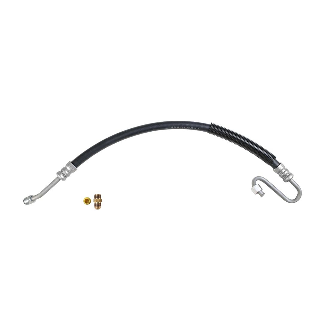 Power Steering Line - Power Steering Hose Pressure Line Assembly fits Chevrolet Bel Air 1969-1974 fits Chevy Bel Air 1969-1974 fits Chevrolet Biscayne 1969-1972 fits Chevy Biscayne 1969-1972