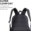 J World Oz Middle School Backpack for Kids. Cute Laptop Bookbag for Girls Boys, Black