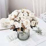 fiori artificiali natalizi amazon 【Sovo Servizio Clienti si desiverd】:Contenuto della confezione: 3 pezzi mazzi di fiori artificiali,(il vaso non è incluso).Ci sarebbe polvere accumulata se si mettono i fiori di seta in un luogo per molto tempo.È possibile utilizzare l'asciugacapelli con vento freddo per rimuovere la polvere.Qualsiasi domanda o suggerimento si prega di sentirsi liberi di contattare con noi da Amazon message center.