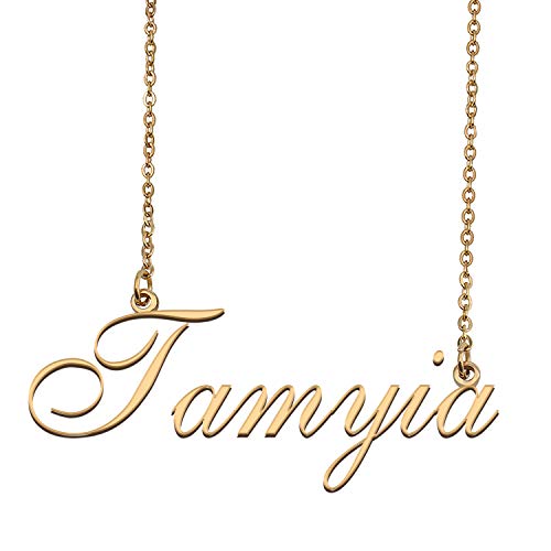 HUAN XUN Customized Charm Pendant Jewelry Any Name Necklace for Grandmother Tamyia