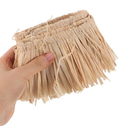 Cinta de rafia natural para accesorios de verano y decoración de fiestas 5