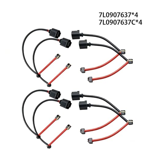 Solución luz de freno encendida con el sensor desgaste Cayenne 7L0907637 pastillas delanteras 2