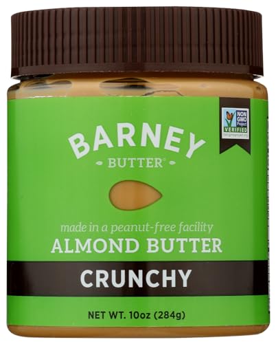 BARNEY BUTTER Crunchy Almond Butter 10 OZ (Pack of 2)