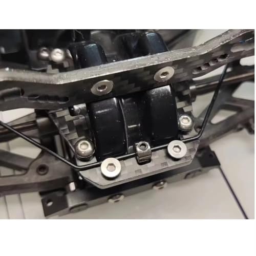 Plaque montage carbone Tamiya TT02 54514 accessoire mise niveau barre stabilisatrice RC 1/10