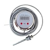 Arionyx Industrial Boiler Electronic Thermometer Digital Thermometer Water Temperature Sensor Detector Gauge 10M Wire with Probe