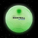 Nightball Tangle Creations Light Up Soccer Ball (Size 5, Green)