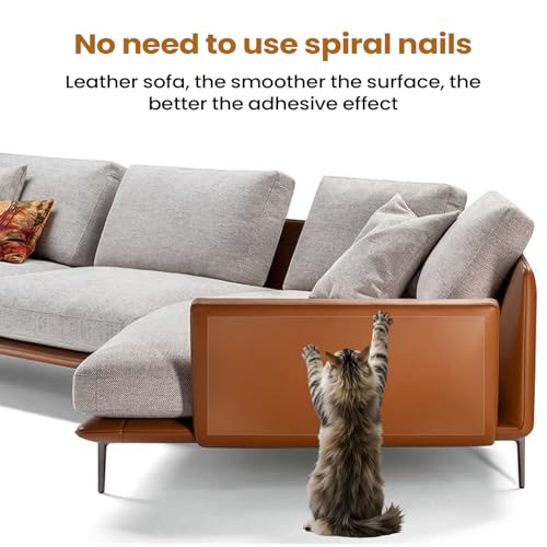 Protector de muebles contra gatos: lámina transparente autoadhesiva para salvar tus sofás 3