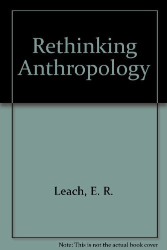 Buy Rethinking Anthropology — BookShops.in