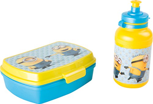 Preisvergleich Produktbild Small Foot 5584 Minions Brotdose und Trinkflasche