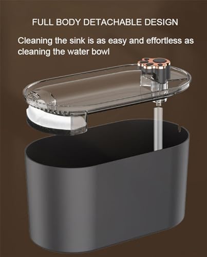 Fuente de agua automática para gatos 3L capacidad miniatura 3
