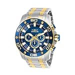 Invicta-Stainless-Steel-Pro-Diver-Chronograph-Blue-Dial-Mens-Watch-26082