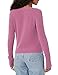 Vince Womens Ribbed Raglan Cardigan, Camelia, Small