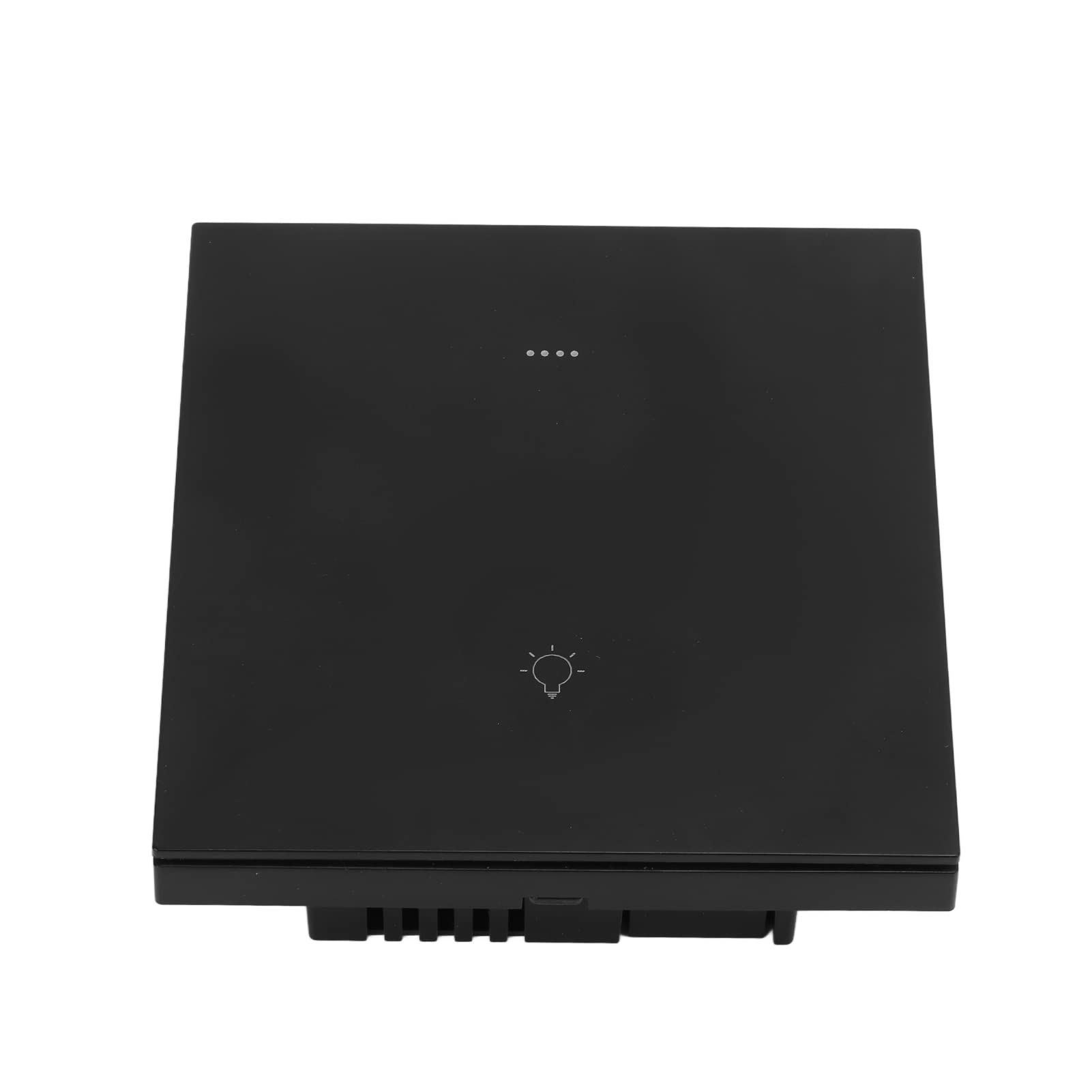 smart switch, app control smart switch abs pc wearproof for(black)