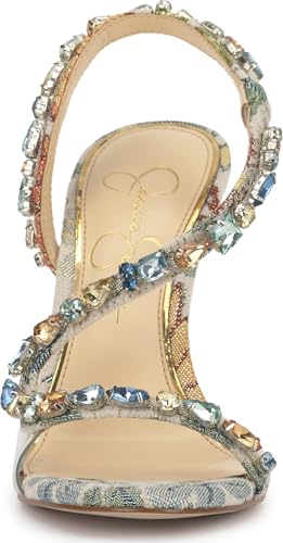 Image of Jessica Simpson Jaycin Embellished Heeled Sandals