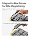 HOTO SNAPBLOQ™ S-A01 3.7V Electric Screwdriver Set with 56 Bits & 3 Torque Settings, Precision Mini Screwdriver, 250RPM, Brighter LED Light, Repair Tool Kit for Electronics, Phone, Laptop, DIY