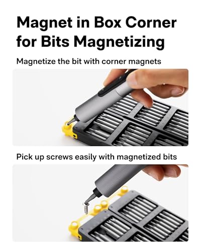 HOTO(ホト) 精密ドライバーセット スナップブロック S-A01 (56ビット) QWLSA002 グレー