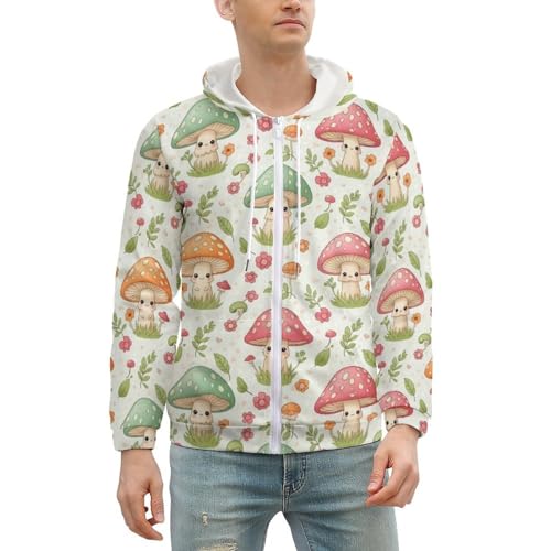 Buzo con capucha y cierre para hombre miniatura 2
