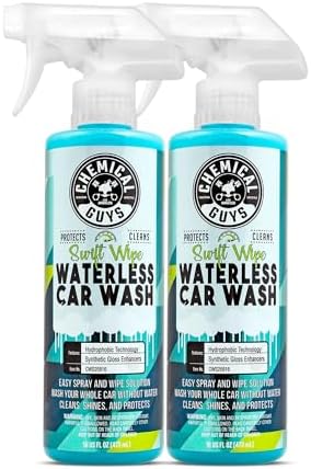 Chemical Guys, Swift Wipe Waterless Car Wash Spray, High Lube, 16 oz, 2 Pk