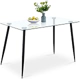 🌈Funktion: Es kann als Esstisch, Wohnzimmertisch oder Arbeitstisch im Esszimmer, Wohnzimmer, Küche verwendet werden;