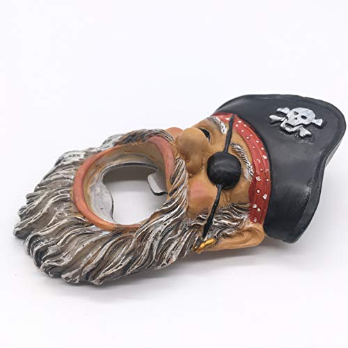 Norway Viking Pirate Fridge Magnet Bottle Opener B3D Resin Handmade Craft Tourist Travel City Souvenir Collection Letter Refrigerator Sticker #TOP2