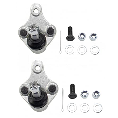 TRQ Front Lower Ball Joint Set Compatible with 1996-2000 Toyota RAV4