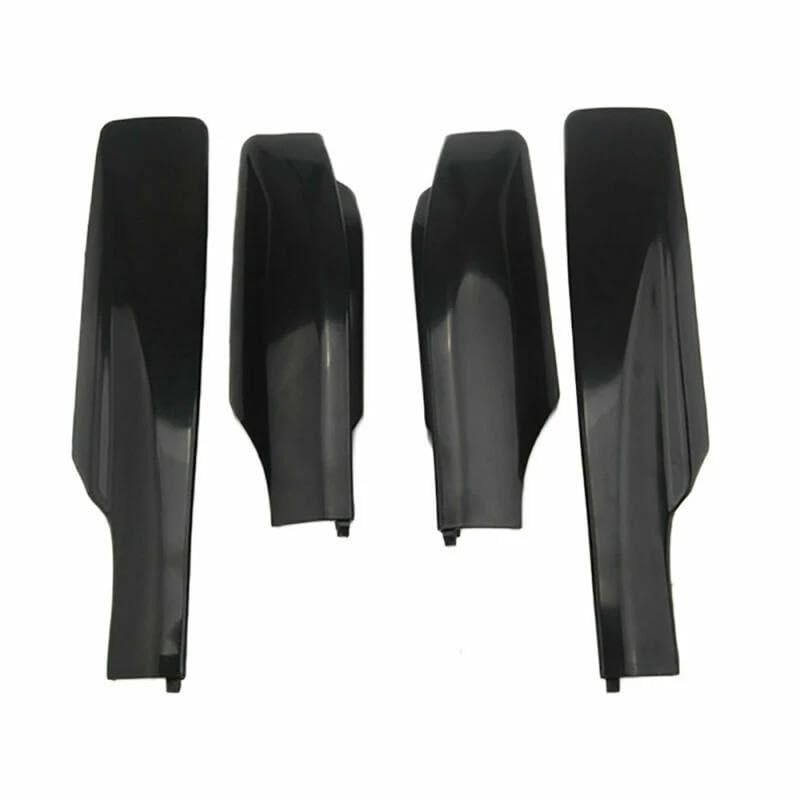Tapa extremo riel techo negro baca coche para Toyota RAV4 XA30 2006-2012 accesorios automóviles