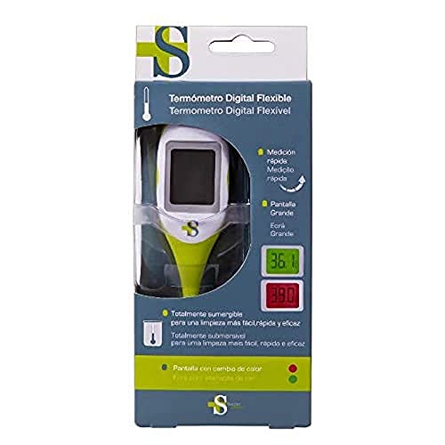 Sanitec BC0509 - Termometro Digital Pantalla Grande y Retroiluminable...