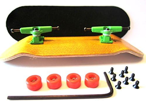 Star Fingerboarding SFB Complete Wooden Fingerboard-Trucks, Bearing Wheels, Grip