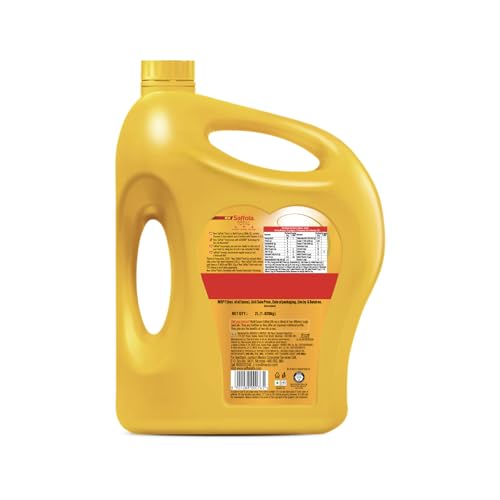 Image of Saffola Total Oil | Heart Pro | Multi source Edible Oil (Blend of Refined Ricebran oil & Refined Sunflower oil) | Power of 6 | Helps Manage Cholesterol | 2 Litre Jar