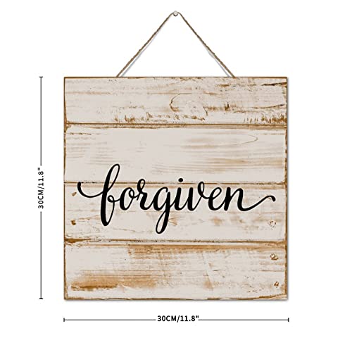 Plaque murale en bois Forgiven pour habiller un mur vide avec elegance - 4