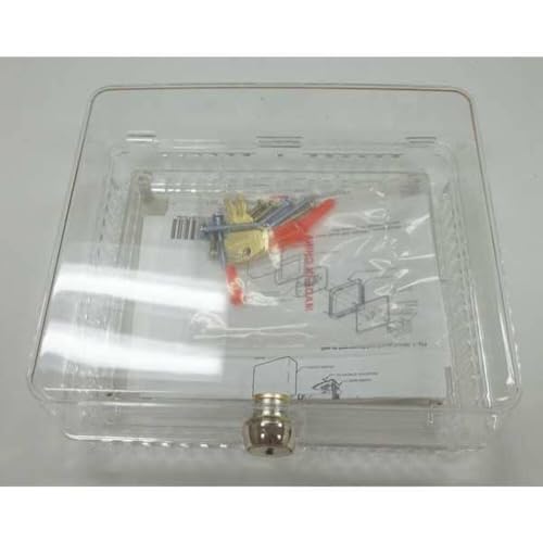 Honeywell CG511A1000 Thermostat Guards boîtier de protection universel avec clé pour intérieur