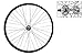 Wheel Master Front Bicycle Wheel, 20 x 1.75, 36H, Steel, Bolt On, Black