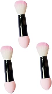 Toyvian 3pcs Double-sided Powder Brush Premiu...