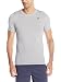 HEAD Men's Powerhouse Performance Crew Shirt, Microchip Heather, Medium