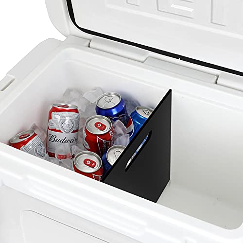 AIEVE Cooler Divider, for YETI Divider, Cooler Divider Cooler Accessories Short Side for YETI Tundra 65 Coolers, Black (Cooler Not Included)