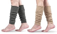 2 Pairs - Grey Khaki With Holes