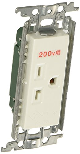 パナソニック(Panasonic) 15A・20A兼用埋込接地コンセント 250V 金属枠付 ホワイト WTF19223WK - パナソニック(Panasonic) - 商品画像