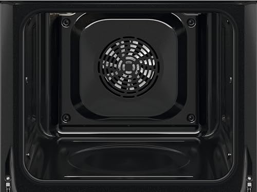 الكترولوكس فرن مدمج فاخر 60 سم مع شاشة رقمية، سعة فرن 65 لتر XL مع مروحة، تنظيف اكوا، قفل للاطفال، الوظائف تشمل الخبز/ الشواء/ تذويب/ مروحة التبريد، التيميت تيست 300 KOH3H00BK