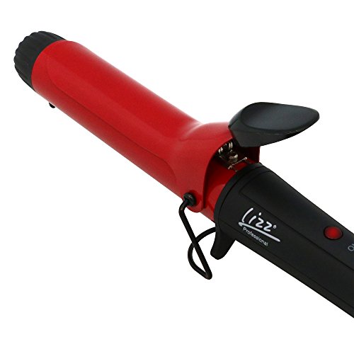 Modelador Curling 33 mm Vermelho, Lizz Professional, Bivolt