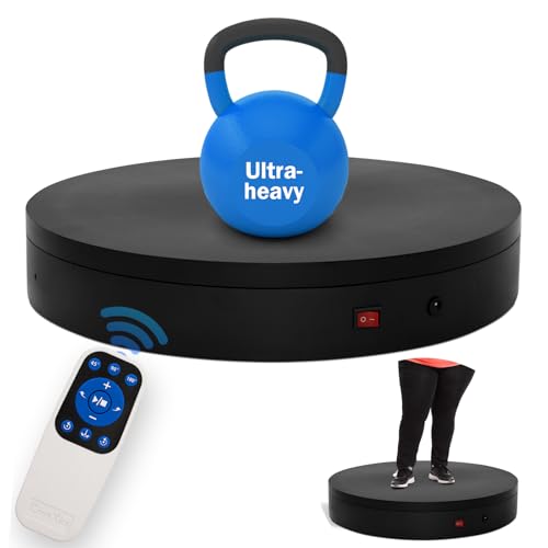 Remote motorized turntable for photography and 3D scanning