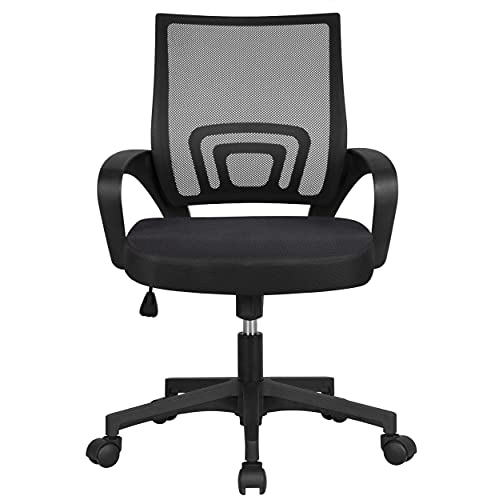 Yaheetech Modern Ergonomic Office Swivel Chair...