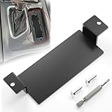Anti-Theft Steel Neutral Cover Plate, Tamper-Proof Screws Comes with T-20 Tool for Dodge 2015-2023 Challenger SRT Daytona, Hemi, Scatpack 392, Hellcat Redeye, SRT Hellcat
