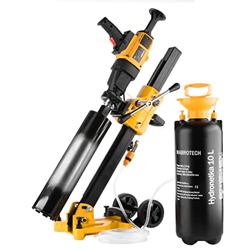 WABROTECH WT112 Kernbohrgerät Handgeführt an Neigbarer Kernbohrständer (60mm) mit Rädern - Diamant Kernbohrmaschine mit… – Bild 4