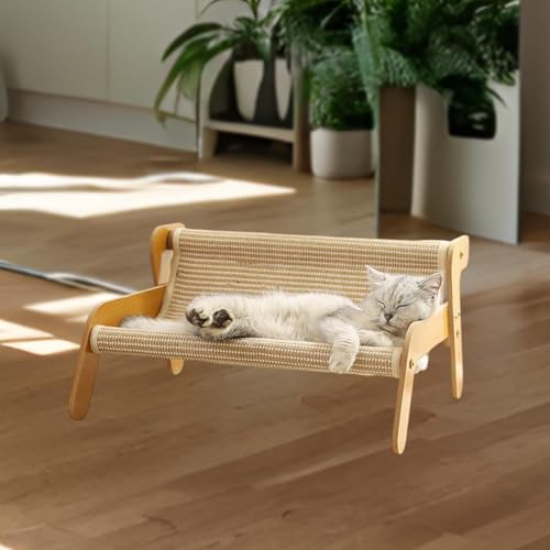 Meuble de chat surélevé Sharplace cat scratch board pour chaton intérieur