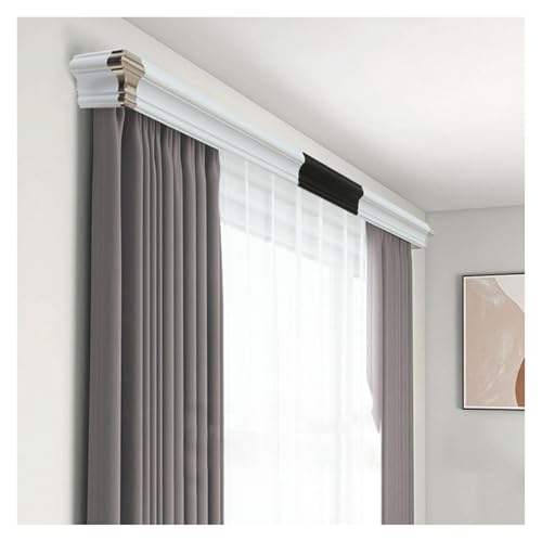 Cenefa de Cortina Anti polvo de Metal Fácil de Limpiar para Ventanas de Oficina