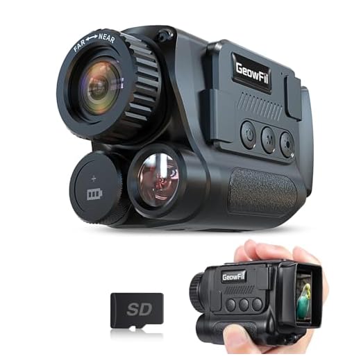 Night Vision Monocular 4K, Infrared Digital Night Vision with 984ft 8X Zoom 2000mAh Rechargeable Battery, 4K Video&40M Photos, Save Photos&Video with Audio for Adult Hunting Camping Military, 32G card
