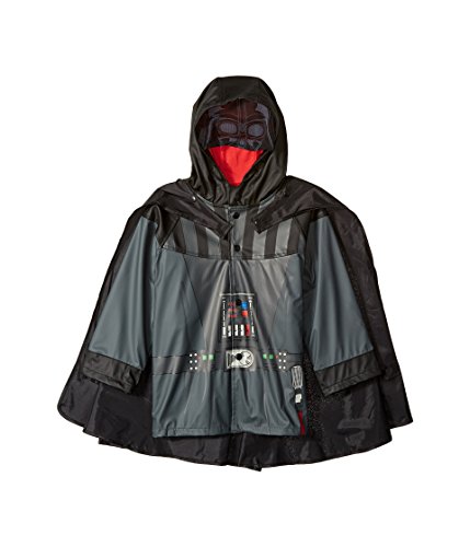 Western Chief Kids Disney Character lined Rain Jacket, Star Wars Darth Vader, 5
