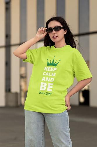 Image of Reifica Pure Cotton Half Sleeve Loose Fit Oversized T Shirts for Women /Girls Combo Pack of 2