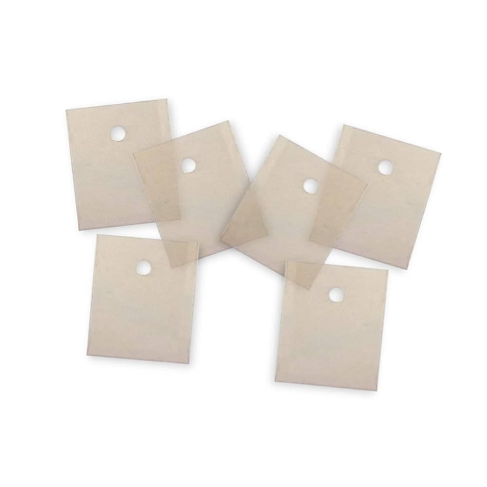 50 Pcs MICA SHEET LARGE 28x22MM