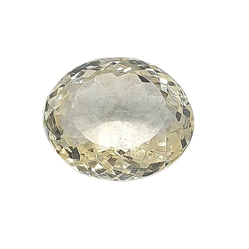 Citrine naturelle 5 Ratti pierre précieuse jaune ovale pour bague et bracelet